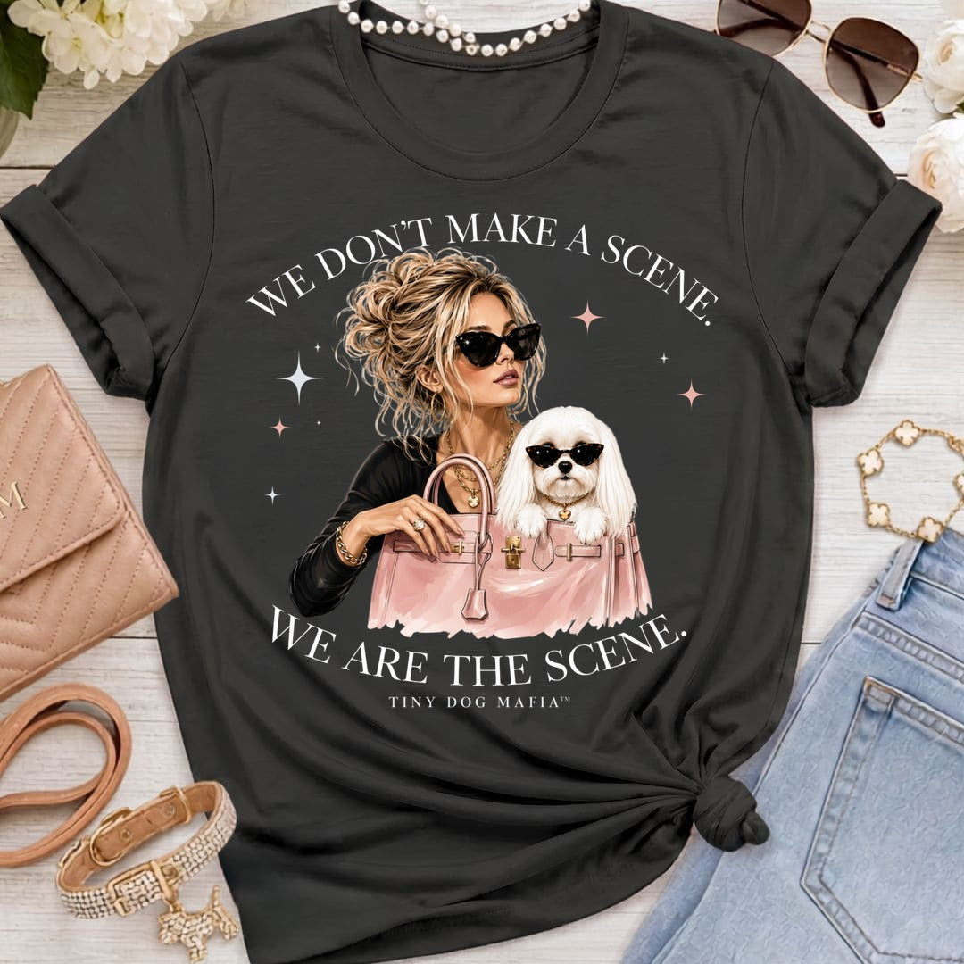 Maltese Long Coat | We Are The Scene | T-Shirt Bella 3001
