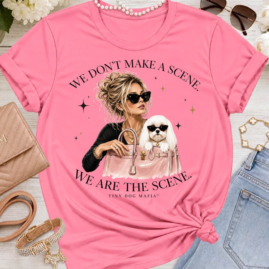 Maltese Long Coat | We Are The Scene | T-Shirt Bella 3001