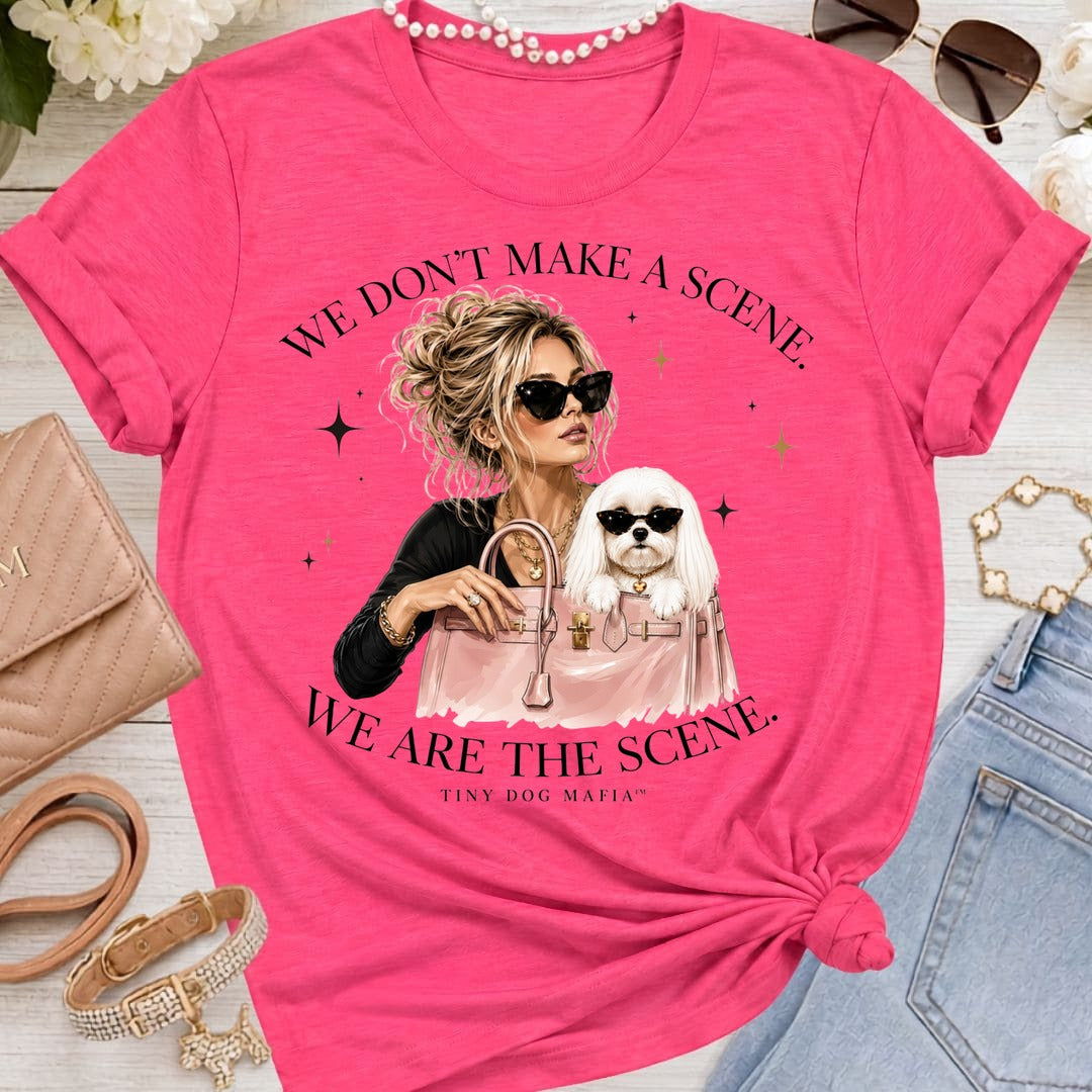 Maltese Long Coat | We Are The Scene | T-Shirt Bella 3001