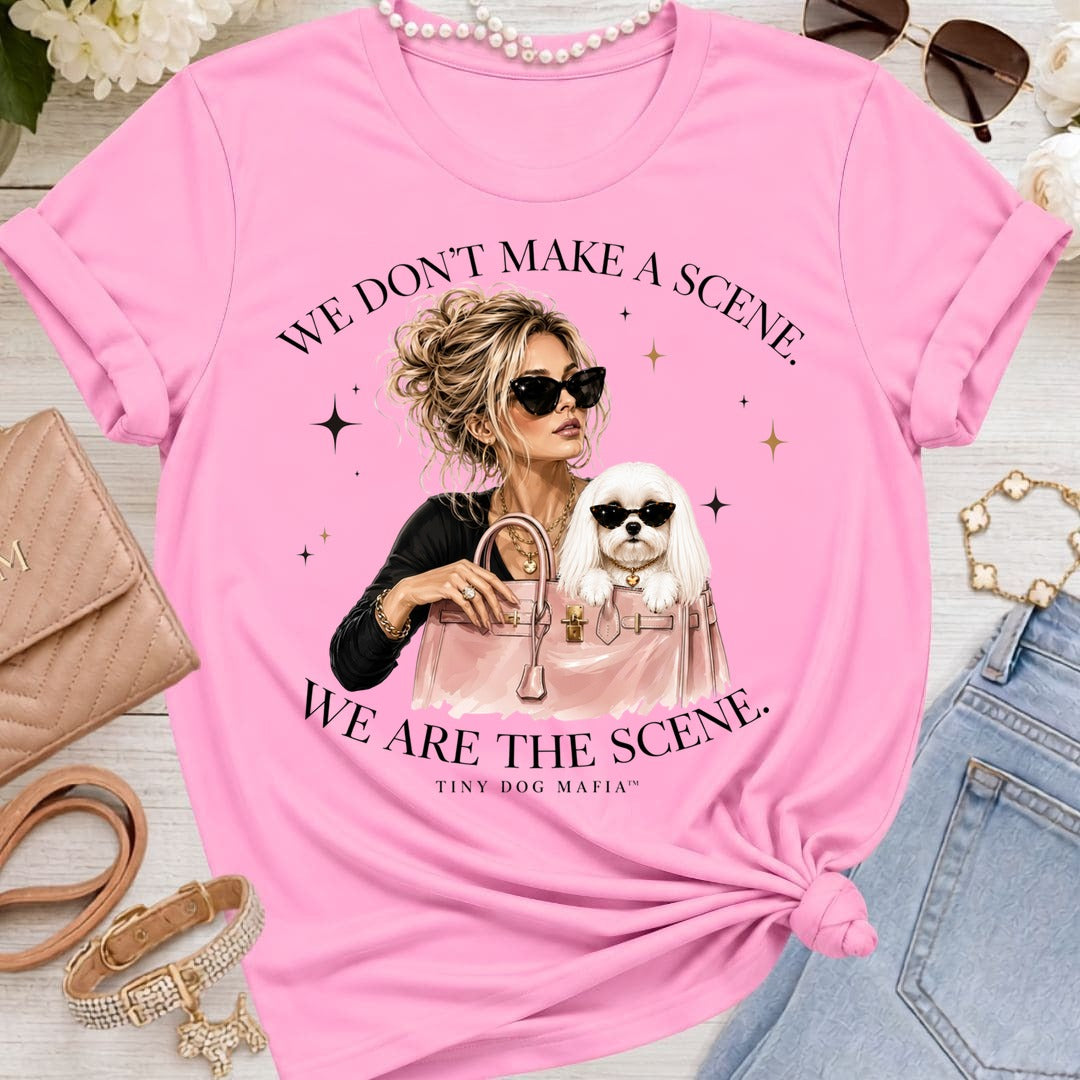 Maltese Long Coat | We Are The Scene | T-Shirt Bella 3001