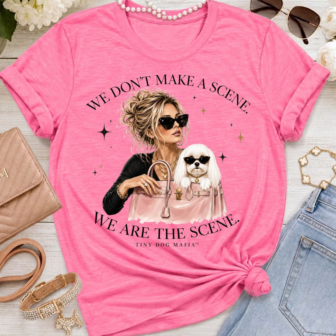 Maltese Long Coat | We Are The Scene | T-Shirt Bella 3001