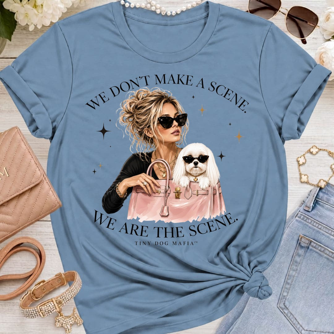 Maltese Long Coat | We Are The Scene | T-Shirt Bella 3001
