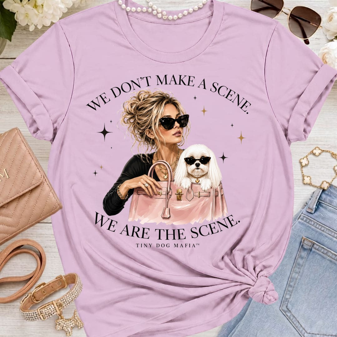Maltese Long Coat | We Are The Scene | T-Shirt Bella 3001