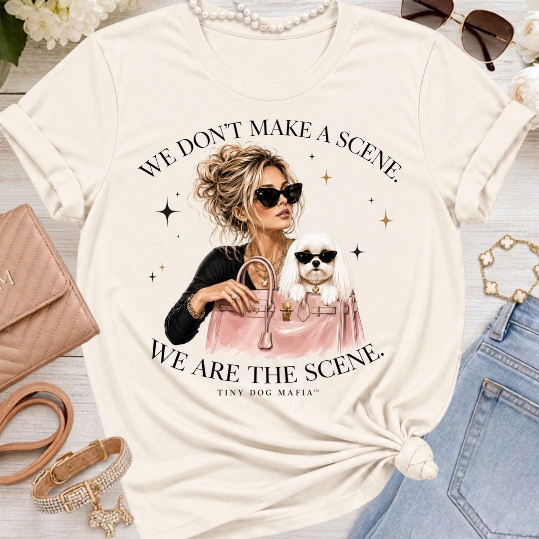 Maltese Long Coat | We Are The Scene | T-Shirt Bella 3001