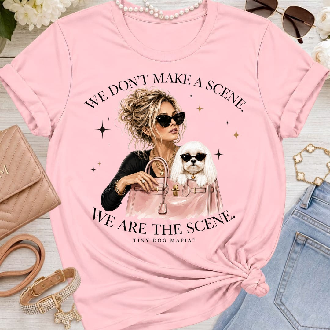Maltese Long Coat | We Are The Scene | T-Shirt Bella 3001