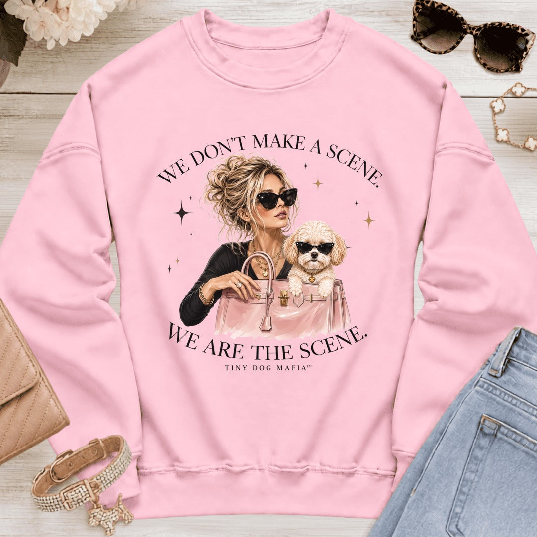 Maltipoo - We Are The Scene | Sweatshirt - Light Pink