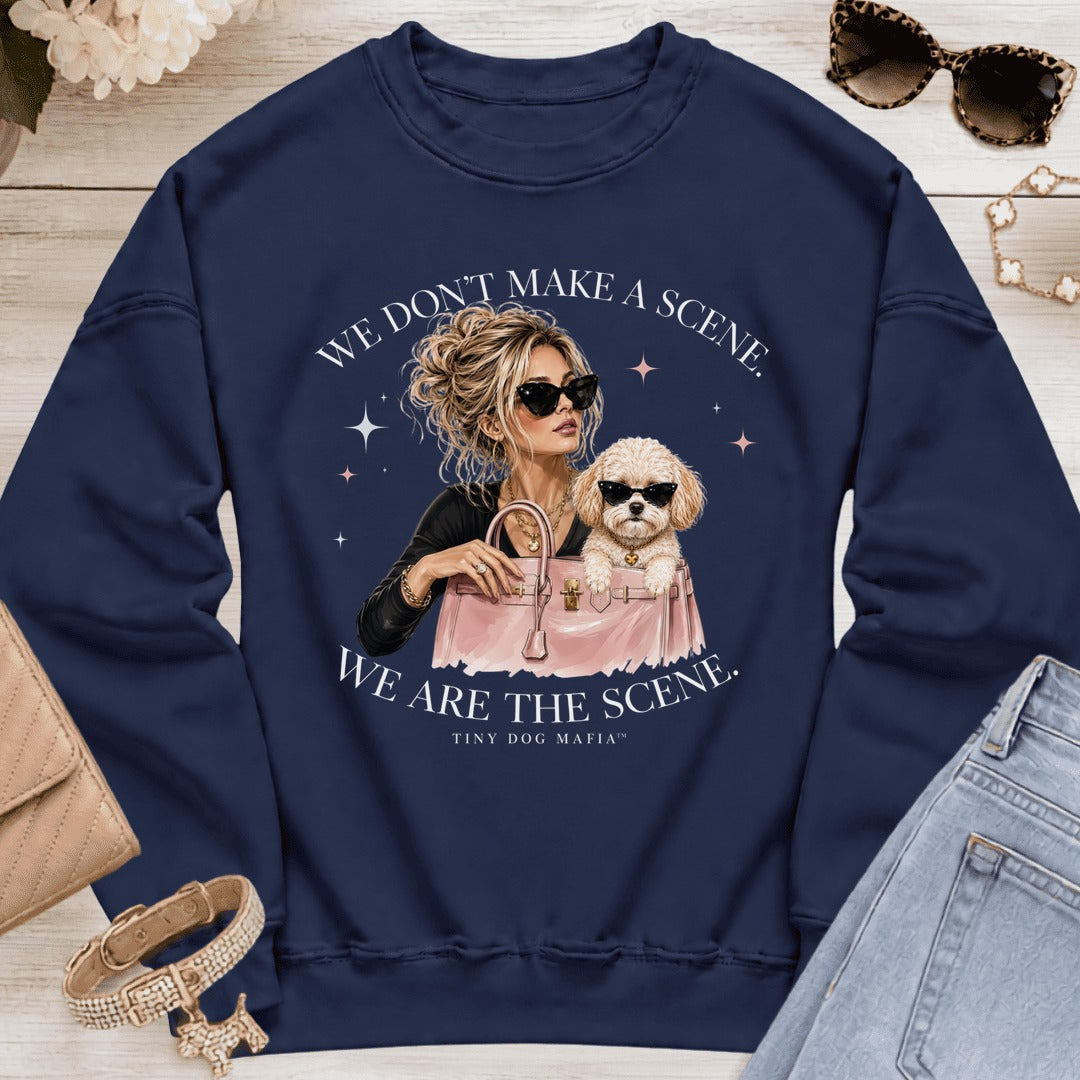 Maltipoo - We Are The Scene | Sweatshirt - Navy