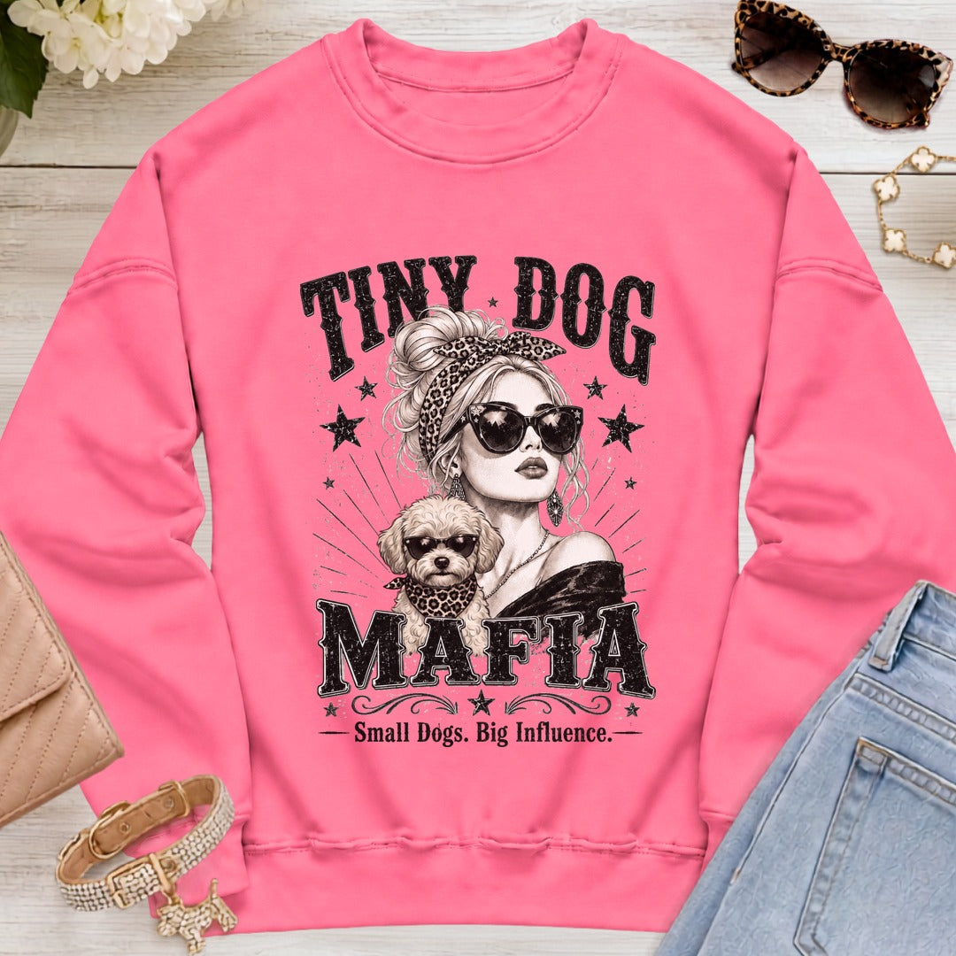 Maltipoo v2 - Signature | Blondie Sweatshirt - Safety Pink