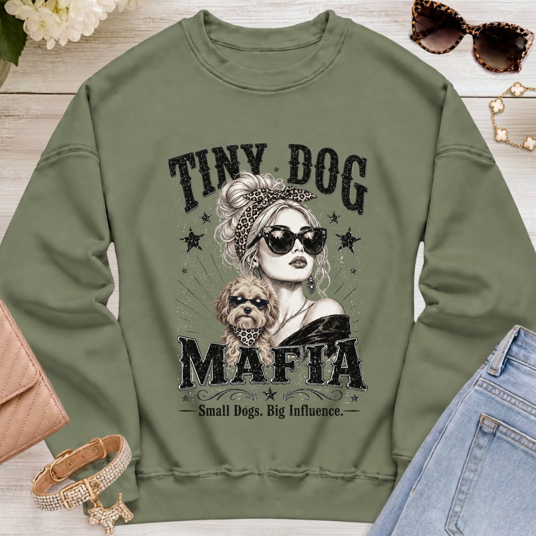 Mini Labradoodle v1 - Signature | Blondie Sweatshirt - Military Green