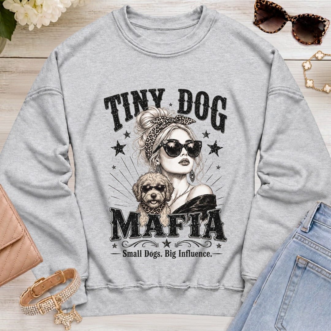 Mini Labradoodle v2 - Signature | Blondie Sweatshirt - Sport Grey