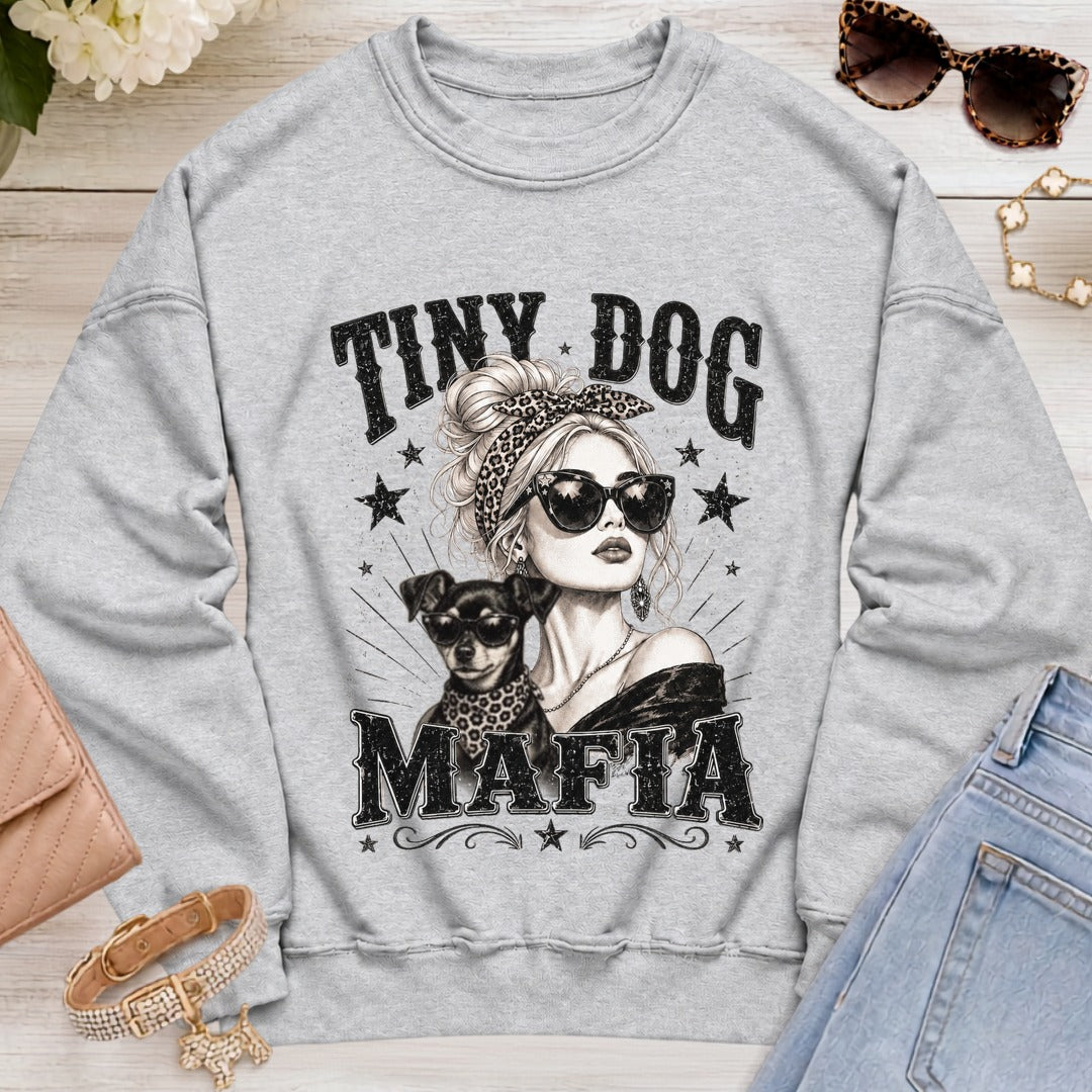 Miniature Pinscher cropped - Signature | Blondie Sweatshirt - Sport Grey