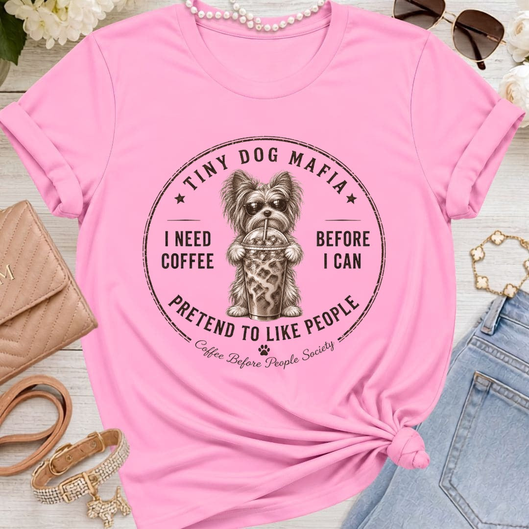Morkie - Coffee + Pretend - Heather Bubble Gum