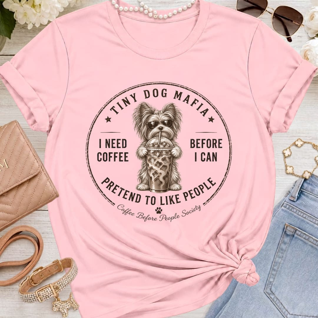Morkie - Coffee + Pretend - Pink