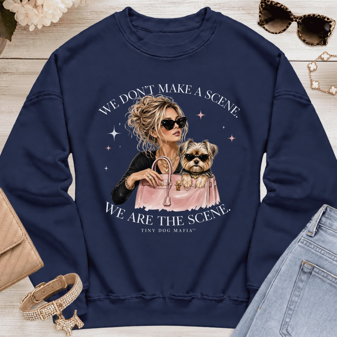 Morkie v2 - We Are The Scene | Sweatshirt - Navy