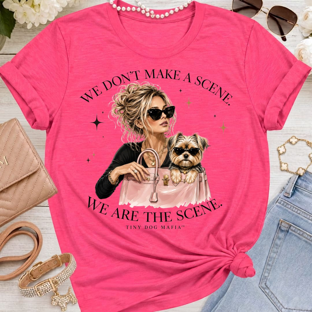 Morkie Black & Tan | We Are The Scene | T-Shirt Bella 3001