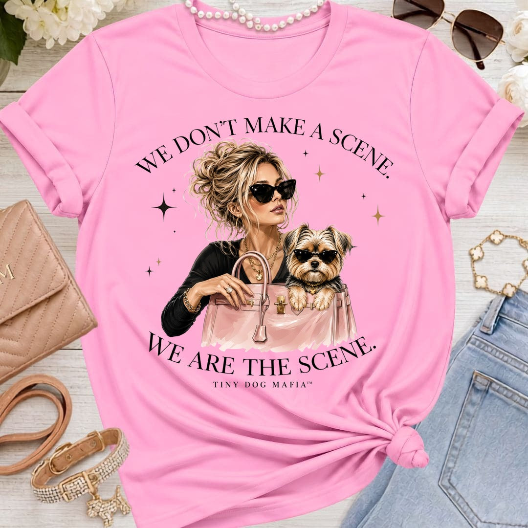 Morkie Black & Tan | We Are The Scene | T-Shirt Bella 3001