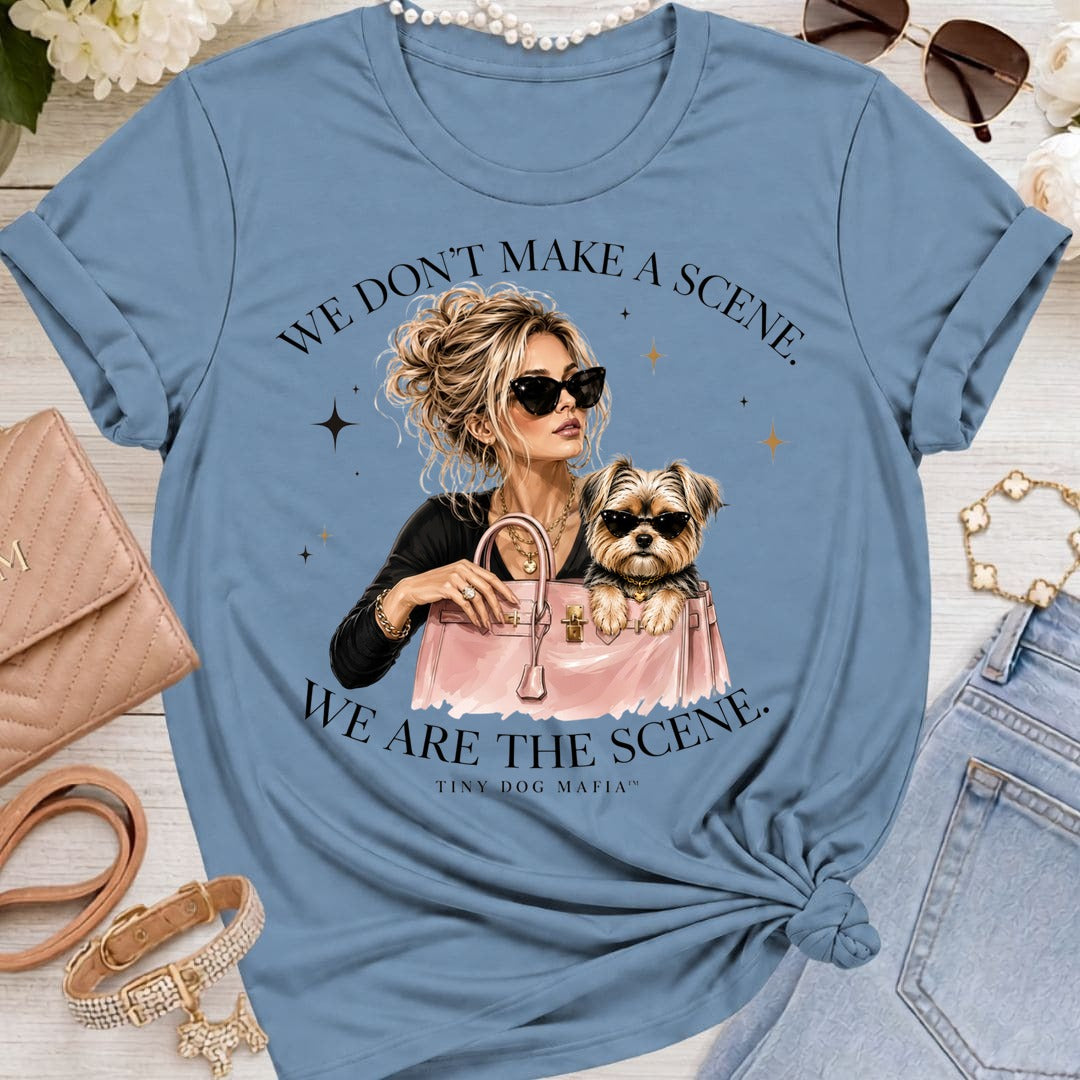 Morkie Black & Tan | We Are The Scene | T-Shirt Bella 3001