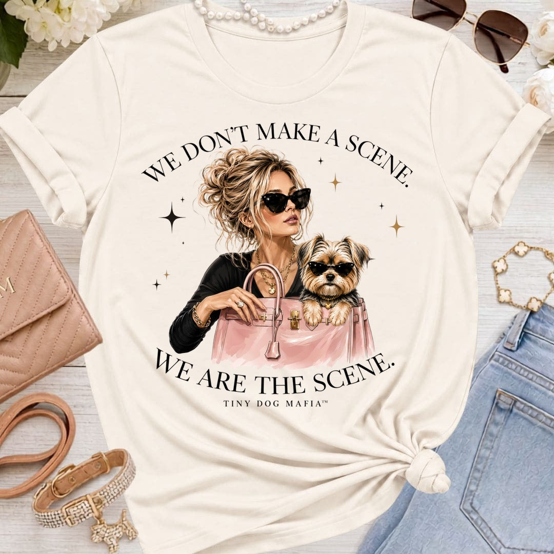 Morkie Black & Tan | We Are The Scene | T-Shirt Bella 3001