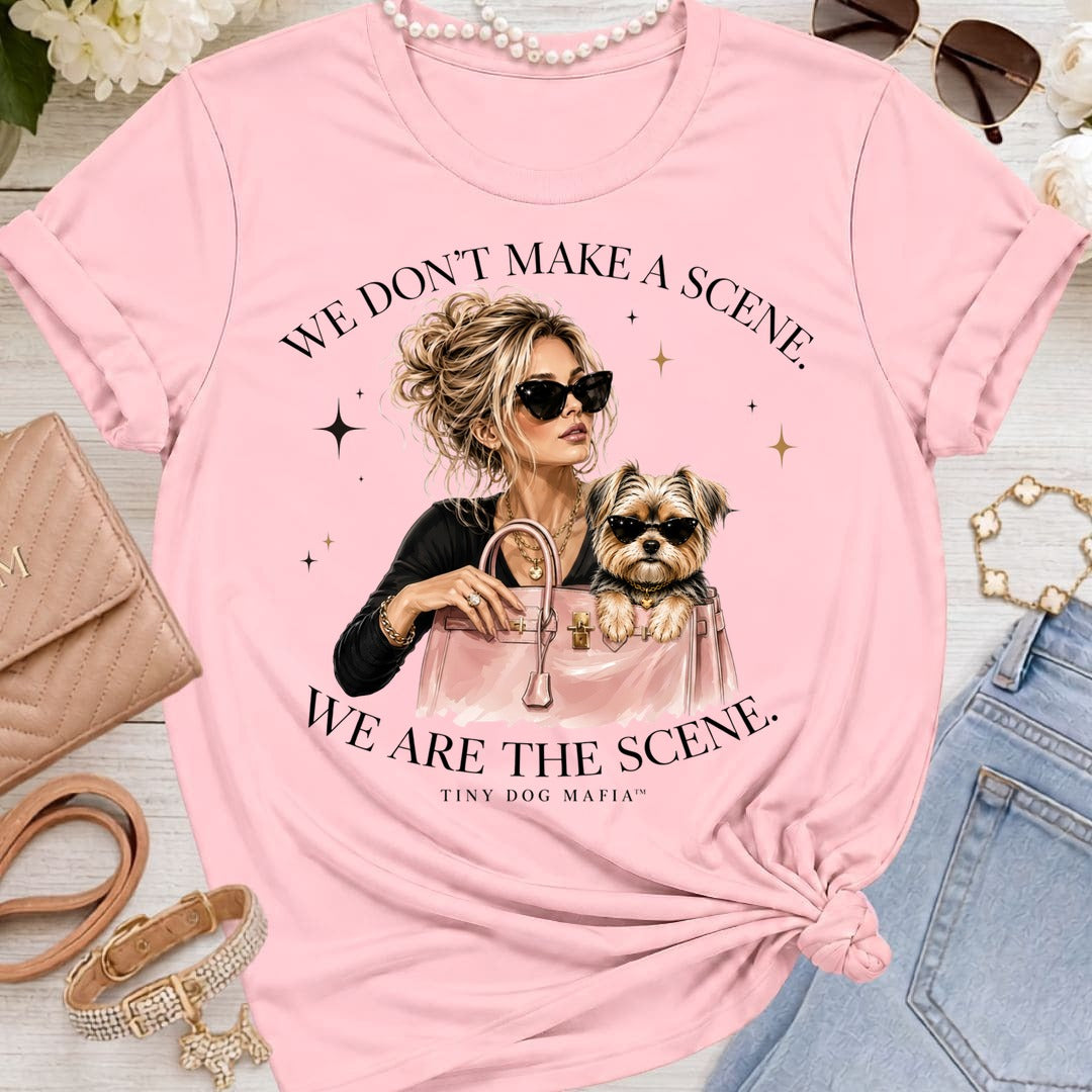 Morkie Black & Tan | We Are The Scene | T-Shirt Bella 3001