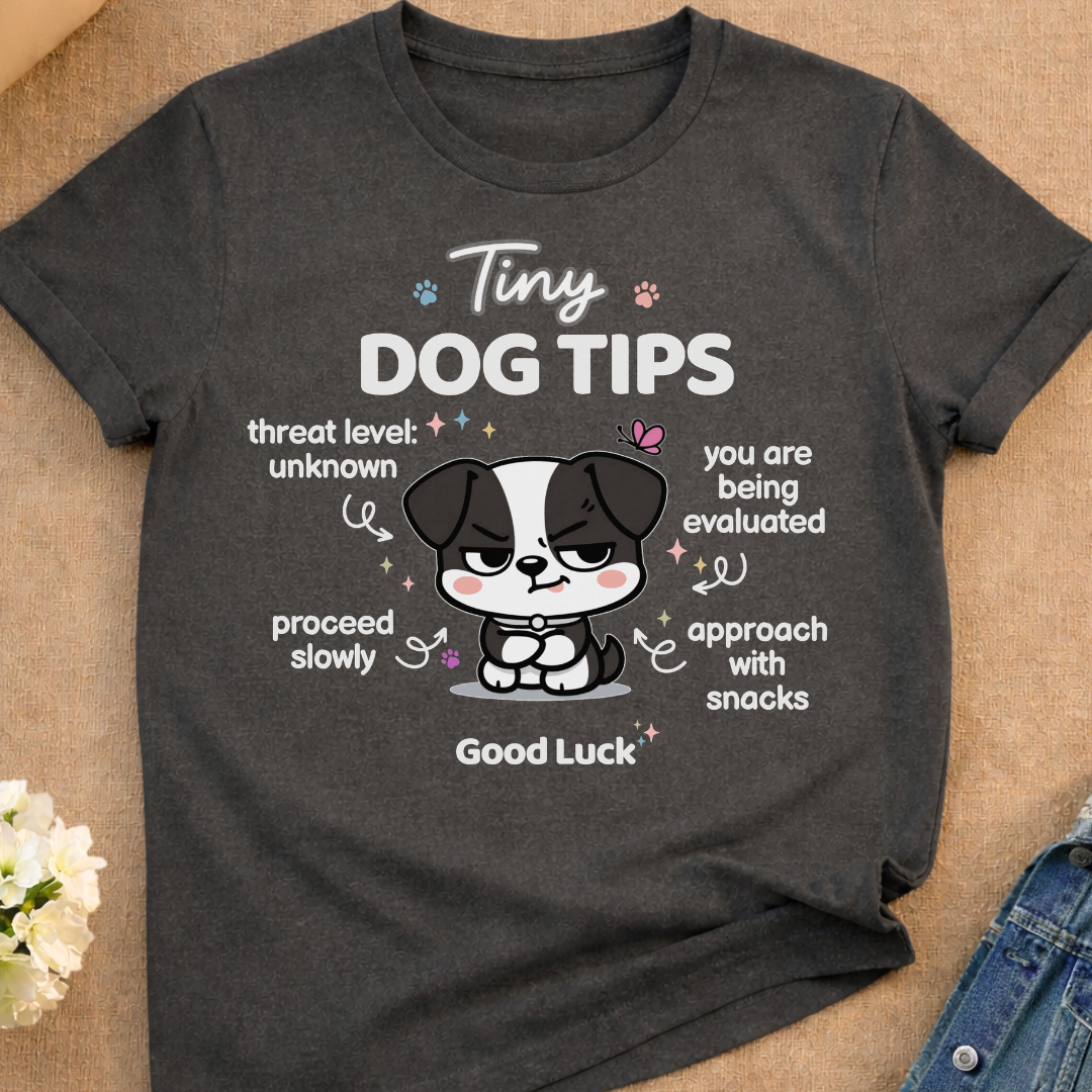 Tiny Dog Tips T-Shirt