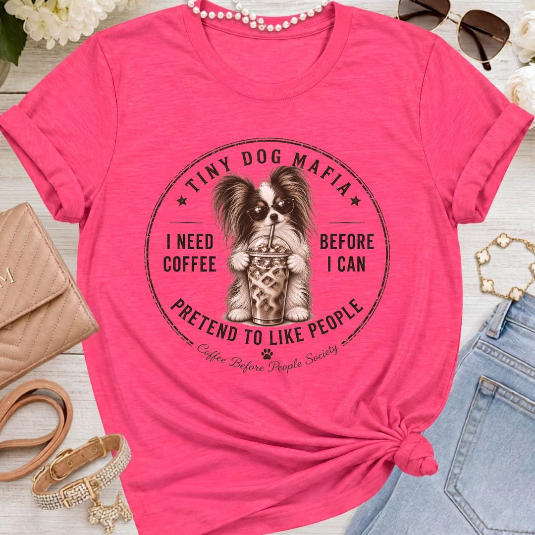 Papillon - Coffee + Pretend - Fuchsia