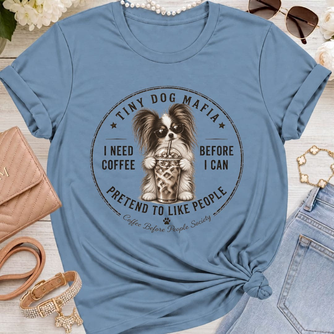 Papillon - Coffee + Pretend - Lavender Blue