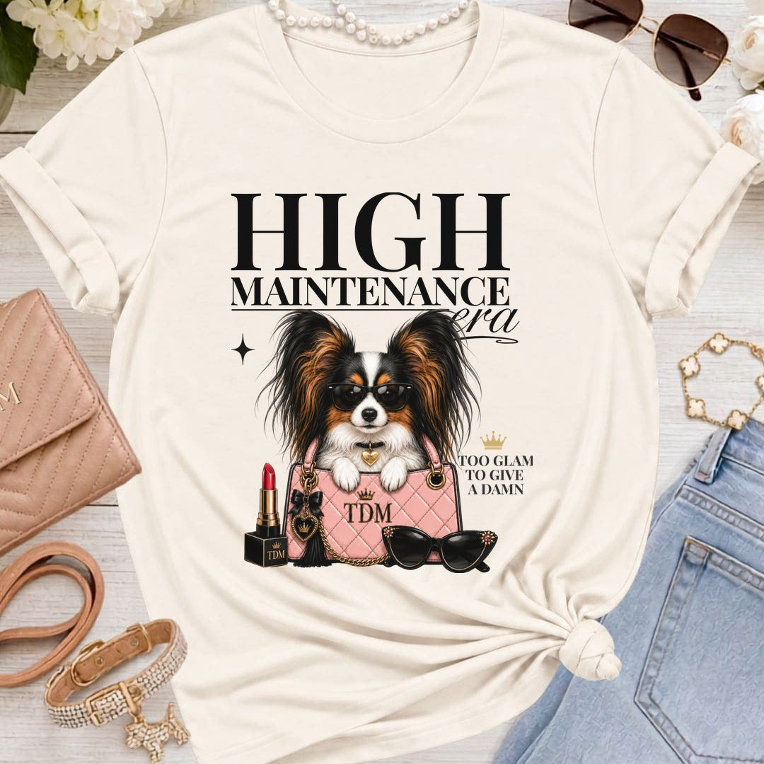 Papillon - High Maintenance Era T-Shirt - Natural