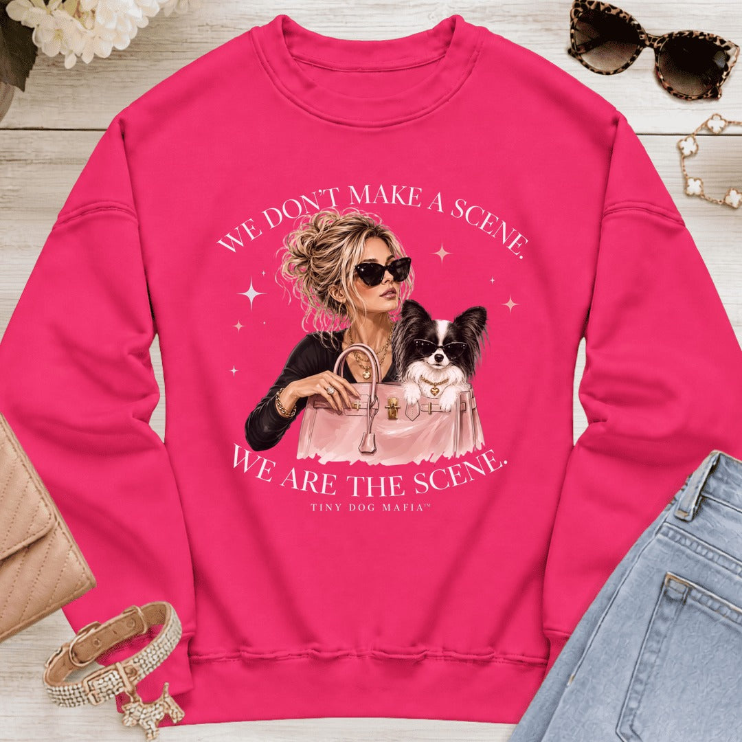Papillon Black/White - We Are The Scene | Sweatshirt - Heliconia