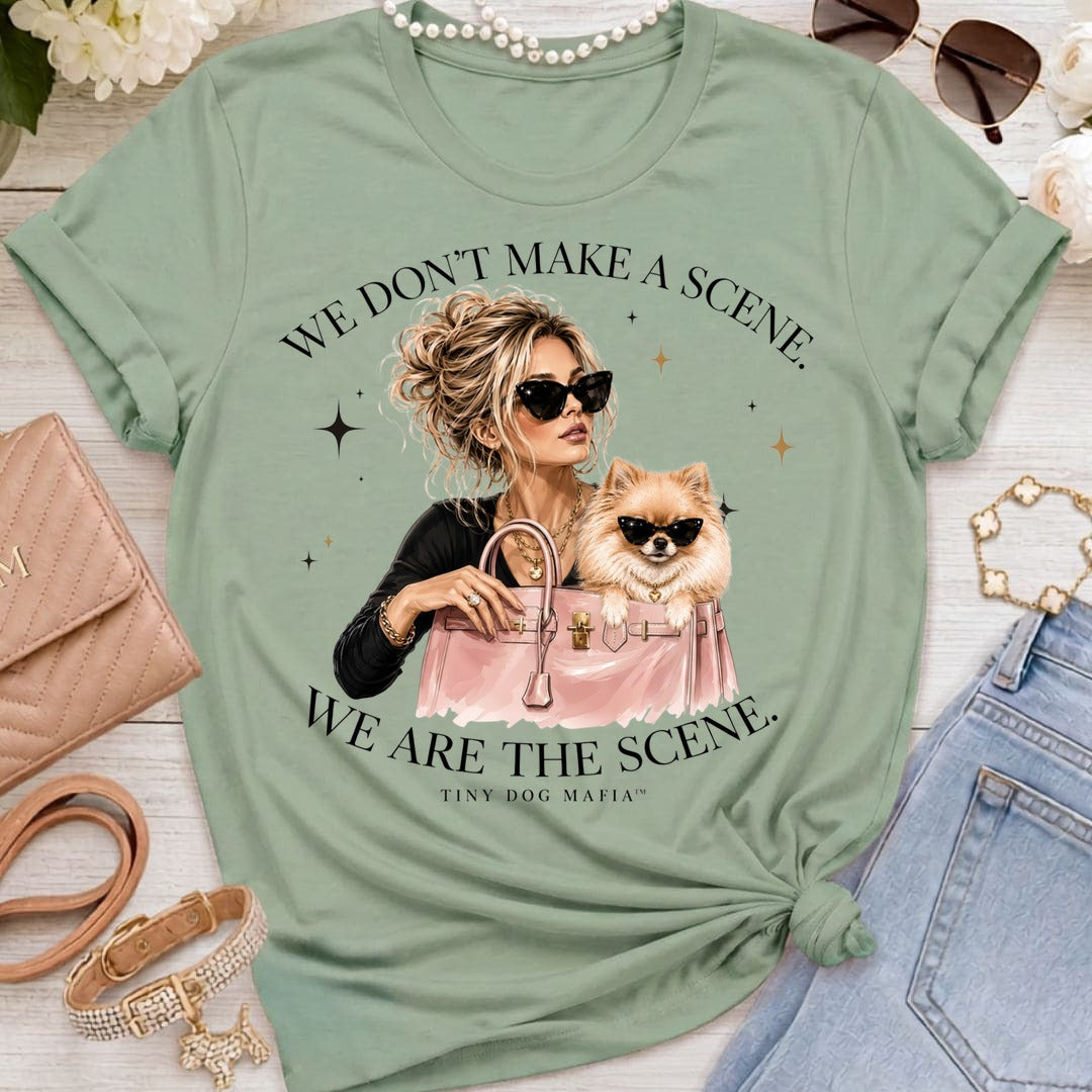 Pomeranian | We Are The Scene | T-Shirt Bella 3001