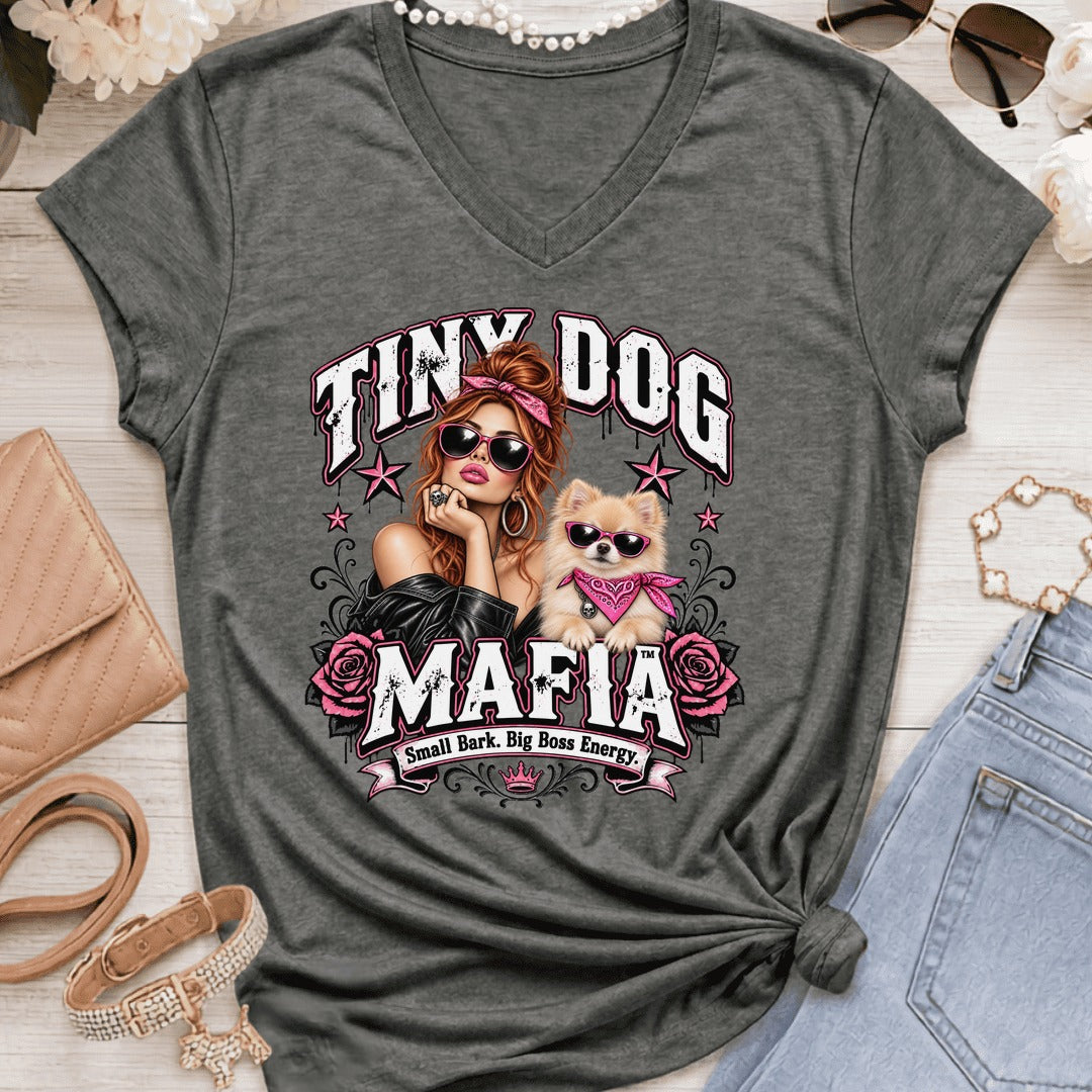Pomeranian - Redhead - Glam Boss Redhead - Graphite Heather