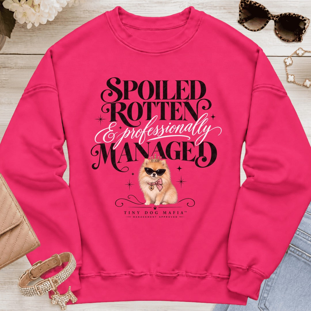 Pomeranian - Spoiled & Managed - Heliconia