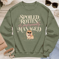 Pomeranian - Spoiled & Managed - Military Green