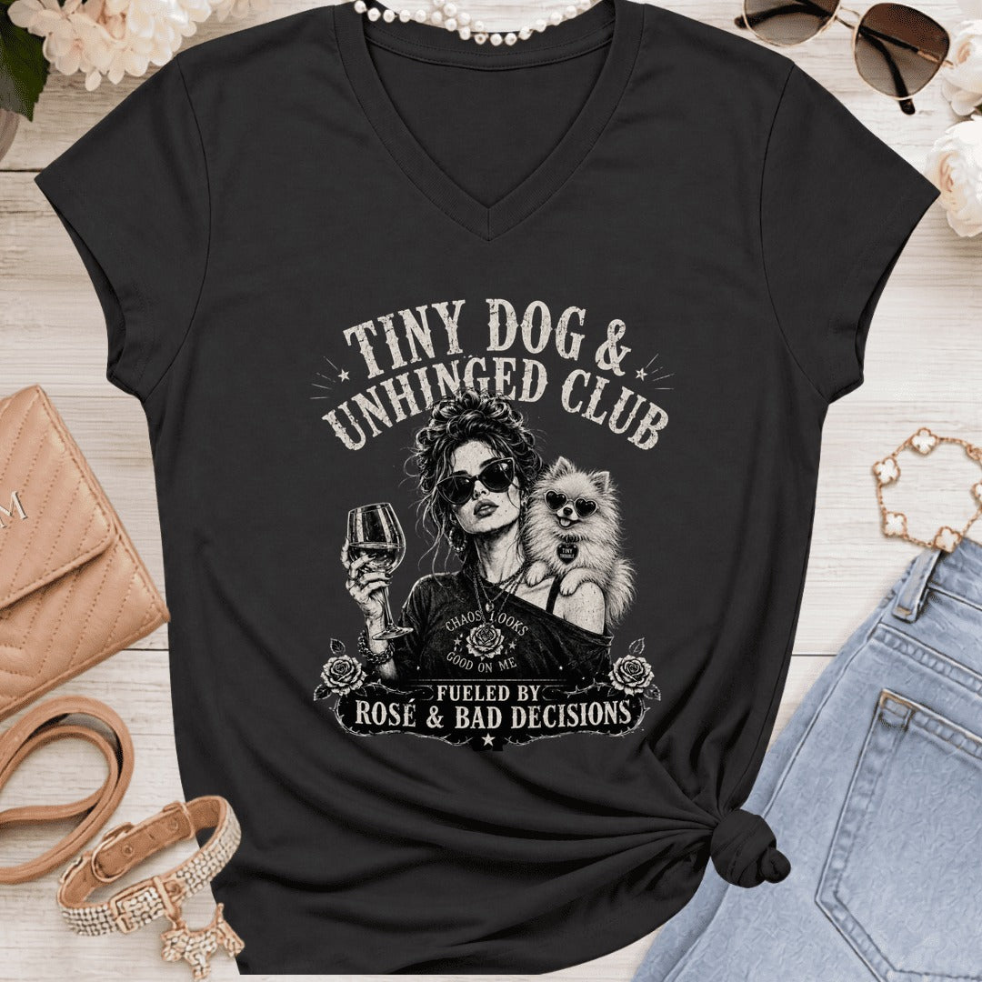 Pomeranian - Tiny Dog Unhinged - Black