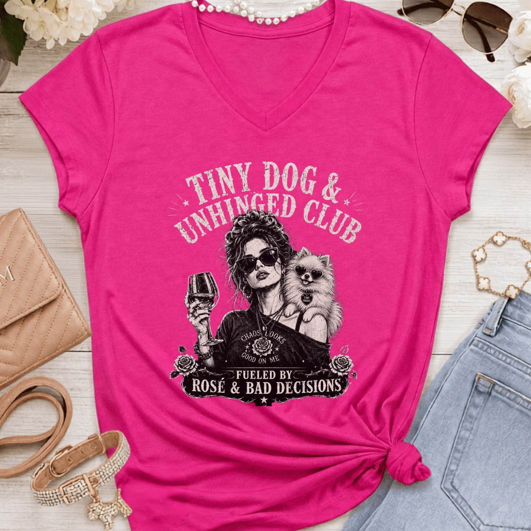 Pomeranian - Tiny Dog Unhinged - Heliconia