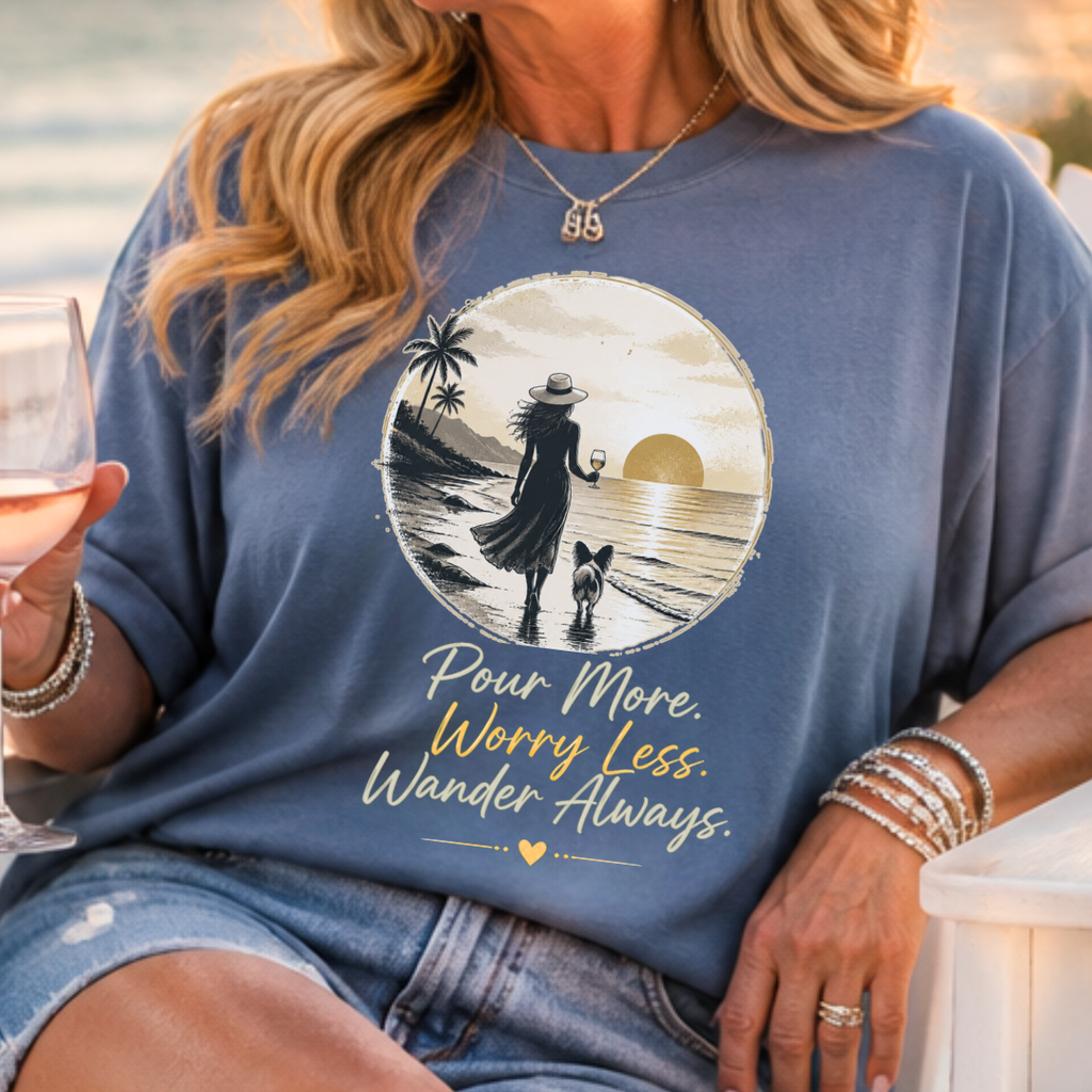Wander Always Papillon T-Shirt