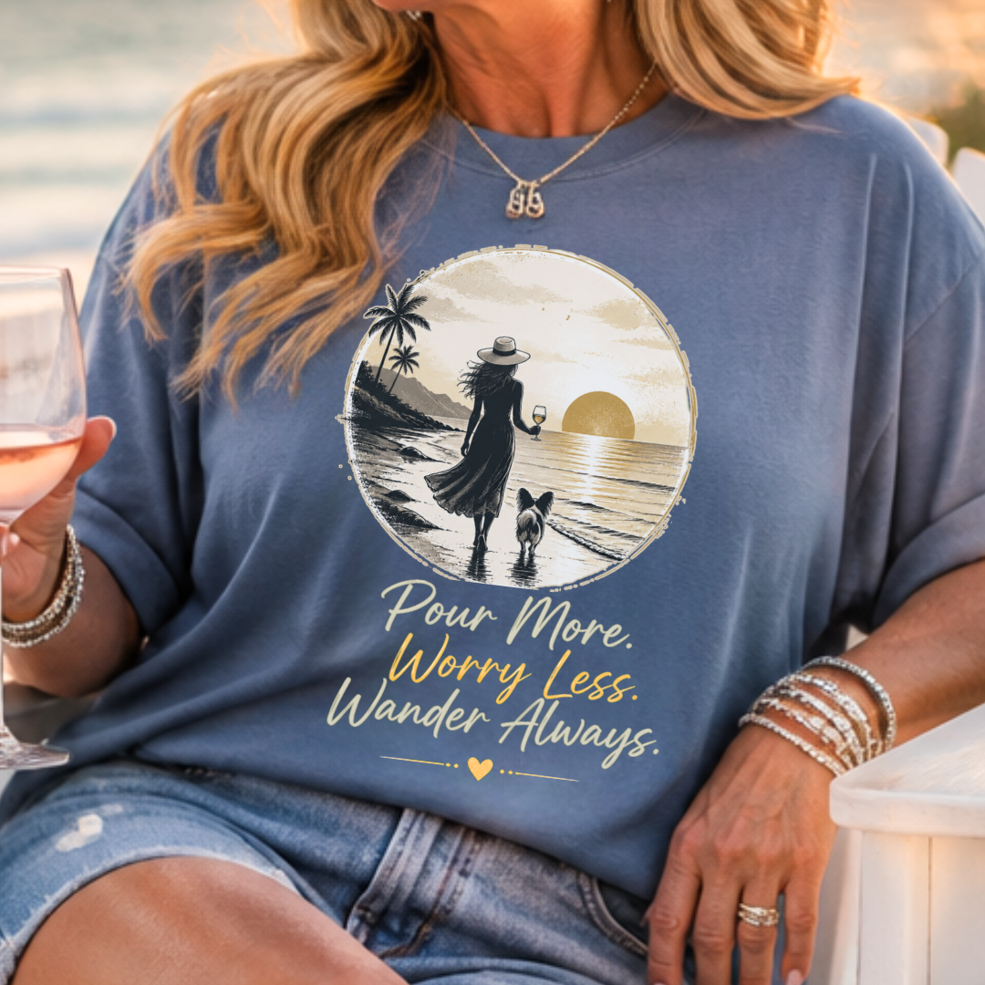 Wander Always Papillon T-Shirt