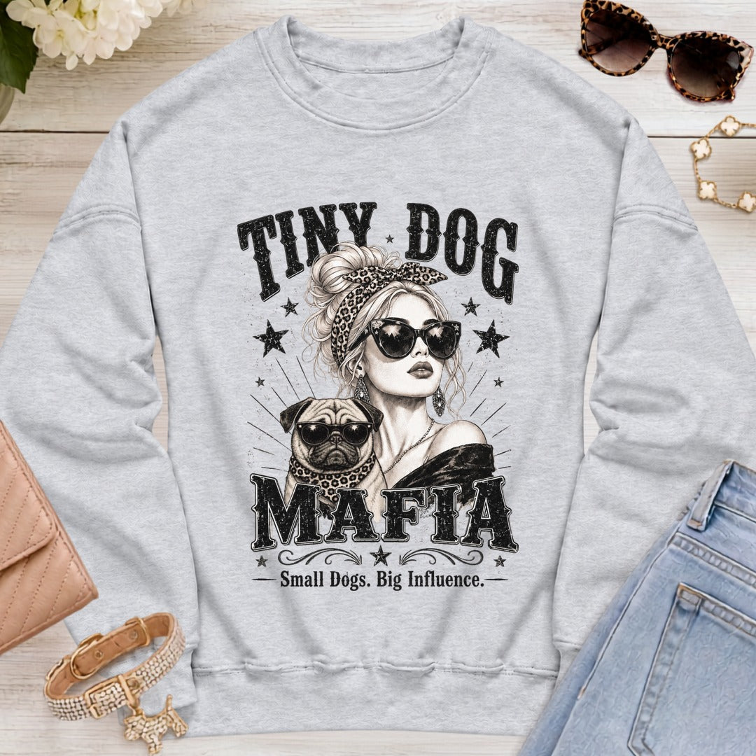 Pug v2 - Signature | Blondie Sweatshirt - Ash