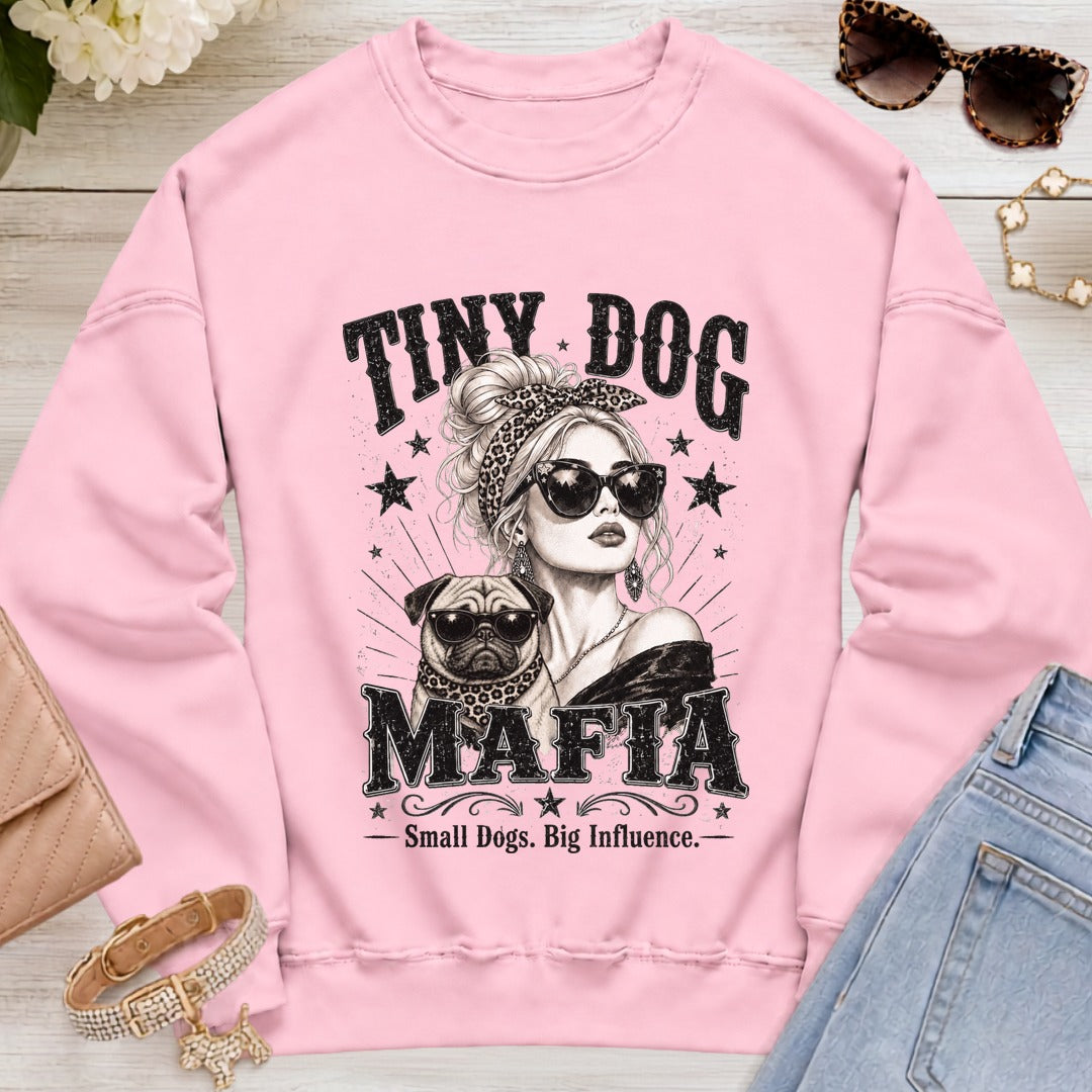 Pug v2 - Signature | Blondie Sweatshirt - Light Pink