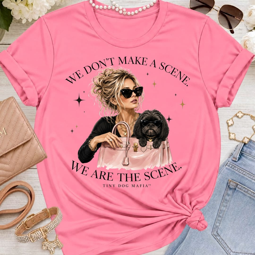 Shih Tzu Black | We Are The Scene | T-Shirt Bella 3001