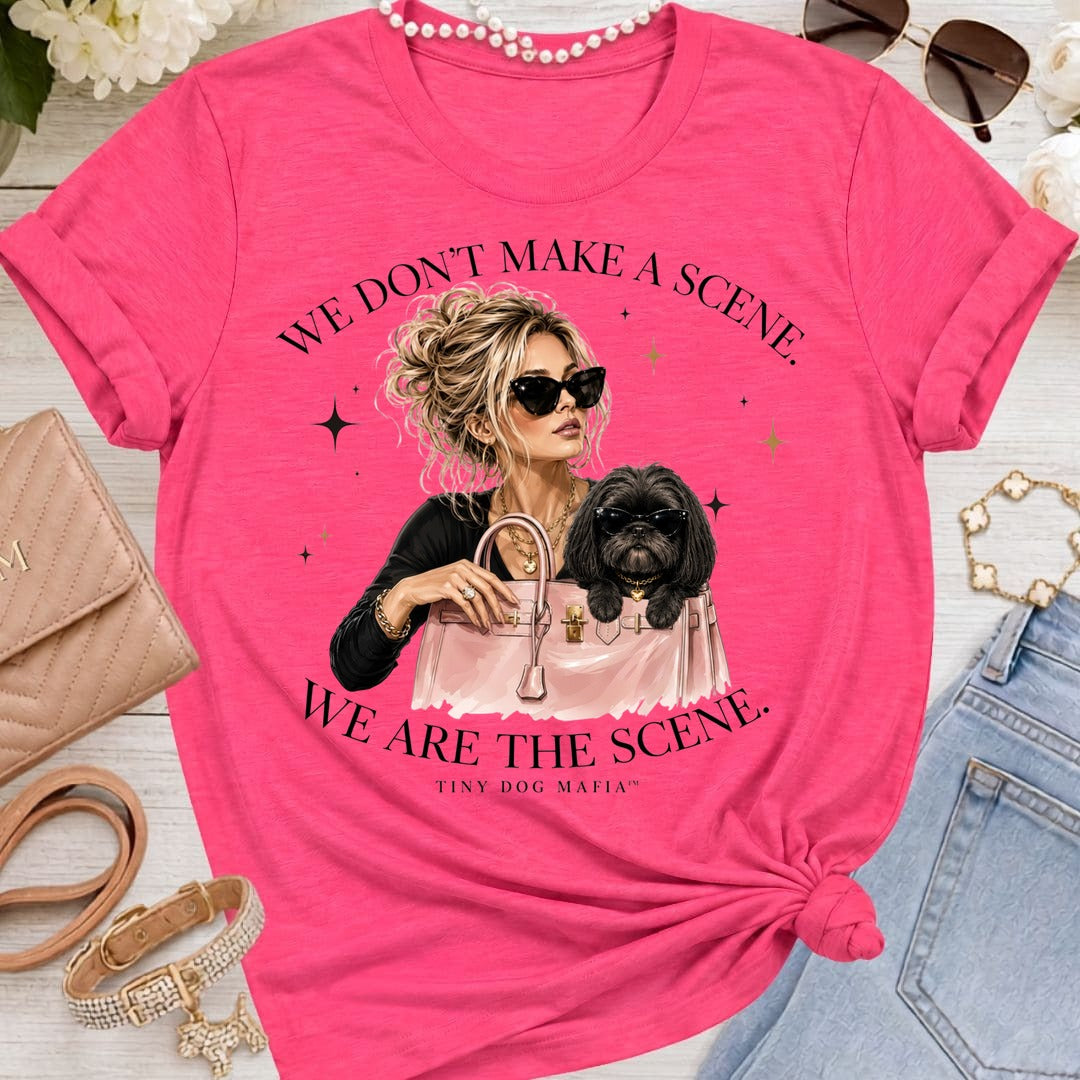 Shih Tzu Black | We Are The Scene | T-Shirt Bella 3001