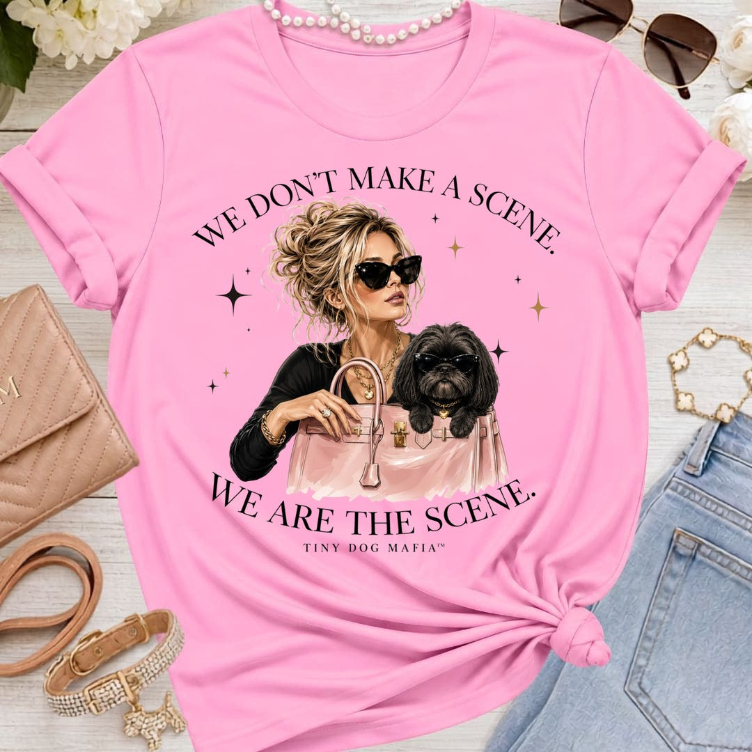 Shih Tzu Black | We Are The Scene | T-Shirt Bella 3001