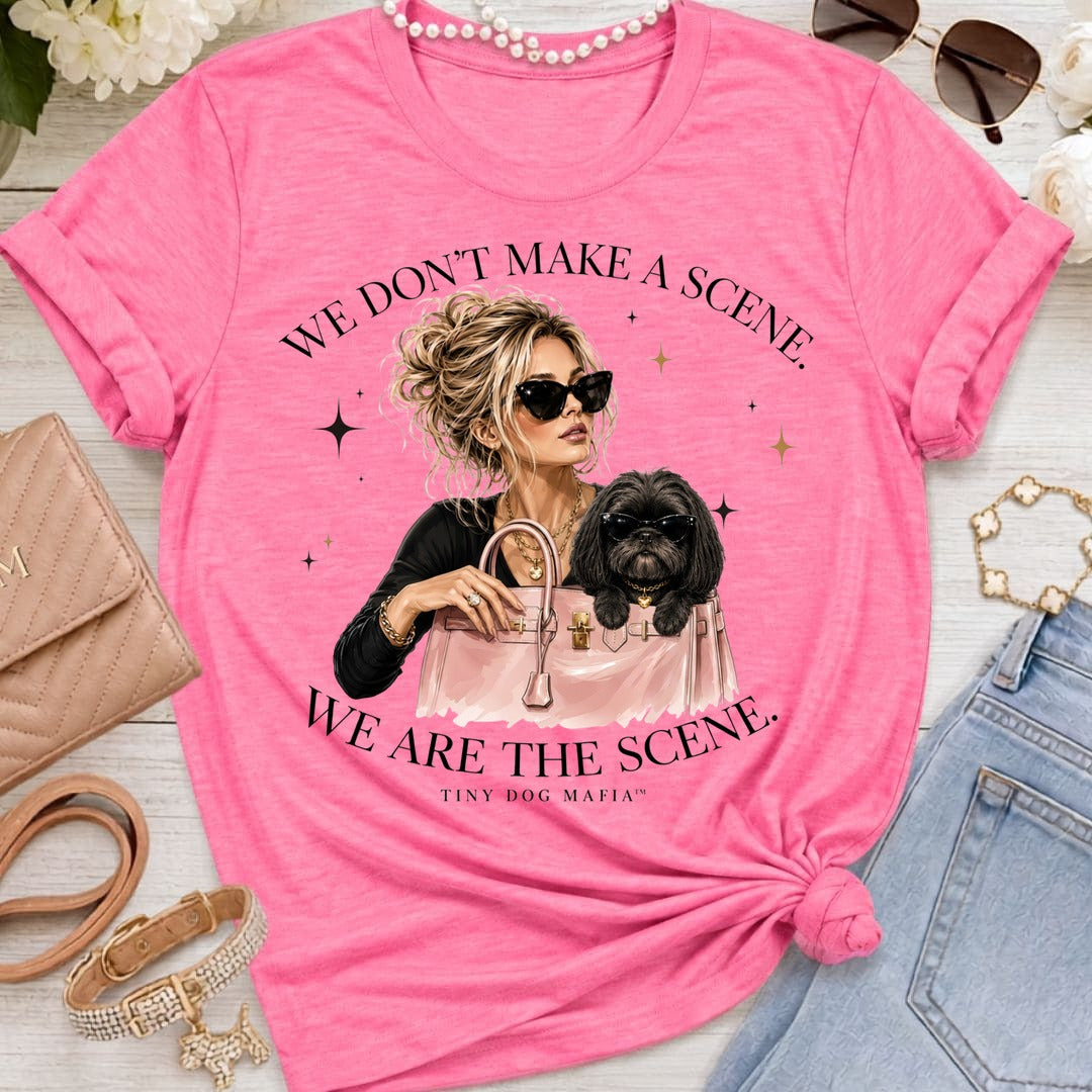 Shih Tzu Black | We Are The Scene | T-Shirt Bella 3001