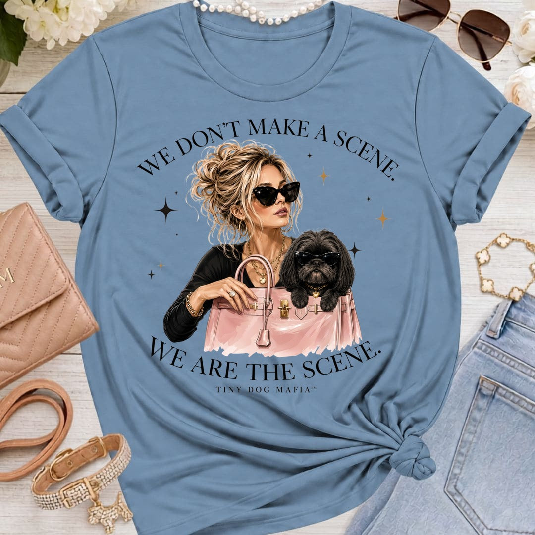Shih Tzu Black | We Are The Scene | T-Shirt Bella 3001