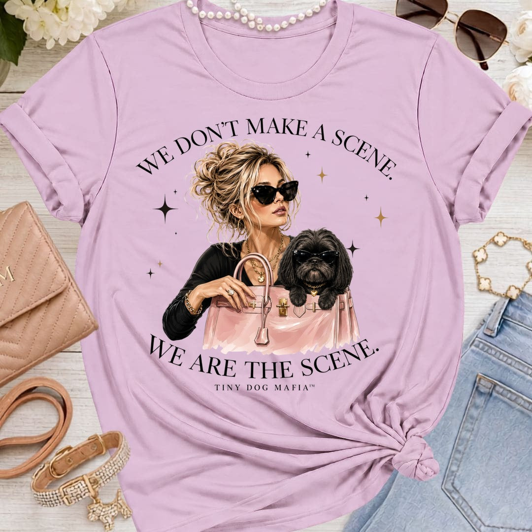 Shih Tzu Black | We Are The Scene | T-Shirt Bella 3001