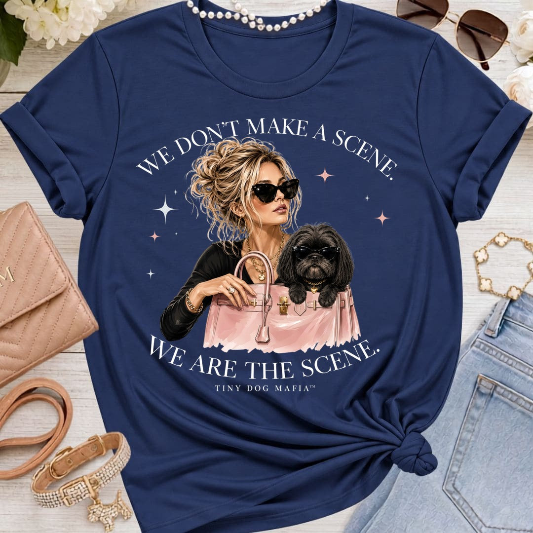 Shih Tzu Black | We Are The Scene | T-Shirt Bella 3001