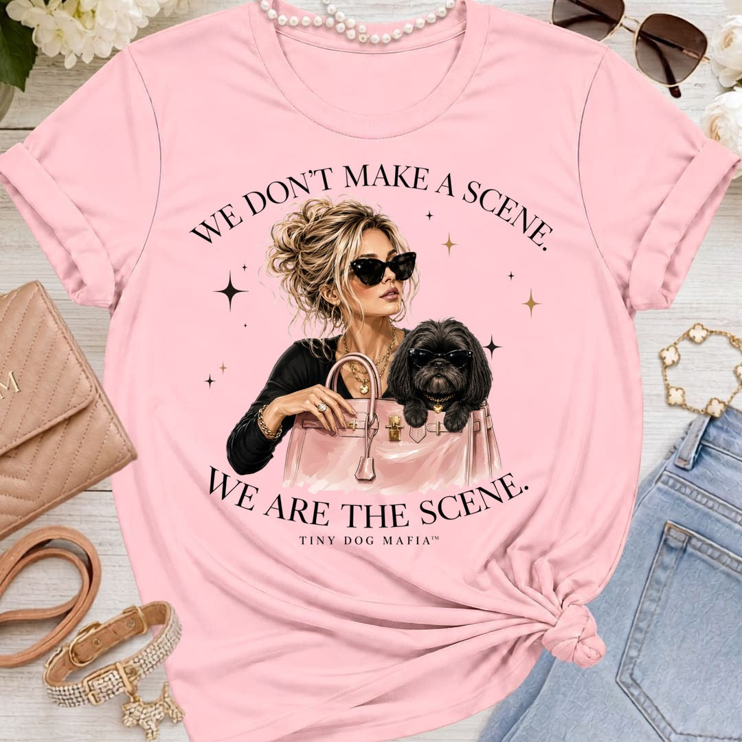 Shih Tzu Black | We Are The Scene | T-Shirt Bella 3001