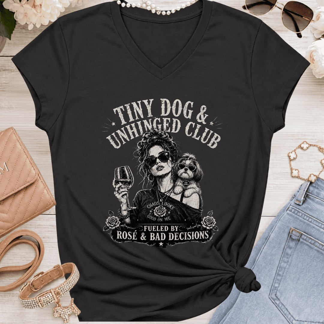 Shih Tzu - Tiny Dog Unhinged - Black