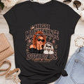 Shih Tzu White (Bow) - High Maintenance Both of Us - RedHead - Black
