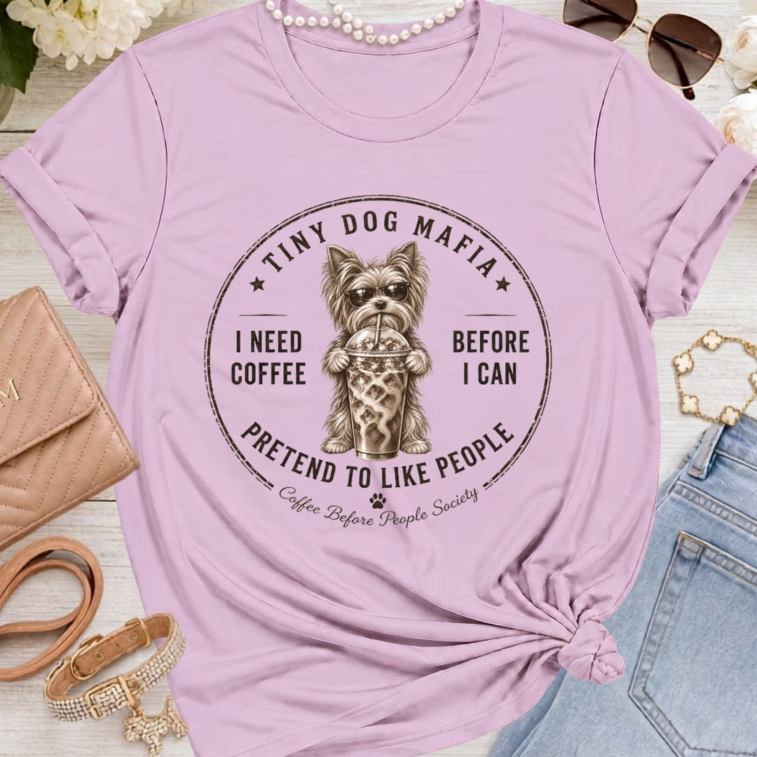 Yorkie - Coffee + Pretend - Lilac