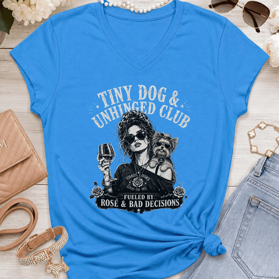 Yorkie - Tiny Dog Unhinged - Sapphire